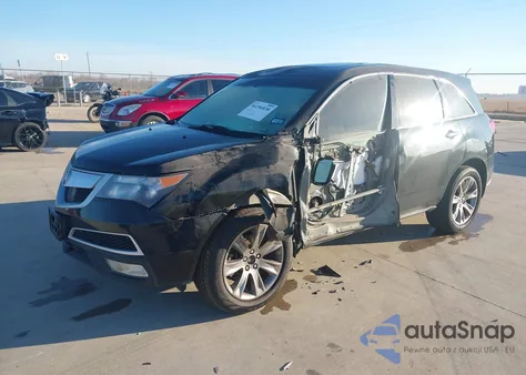 2011 Acura Mdx Advance Package z USA, uszkodzony, nr VIN 2HNYD2H78BH511730